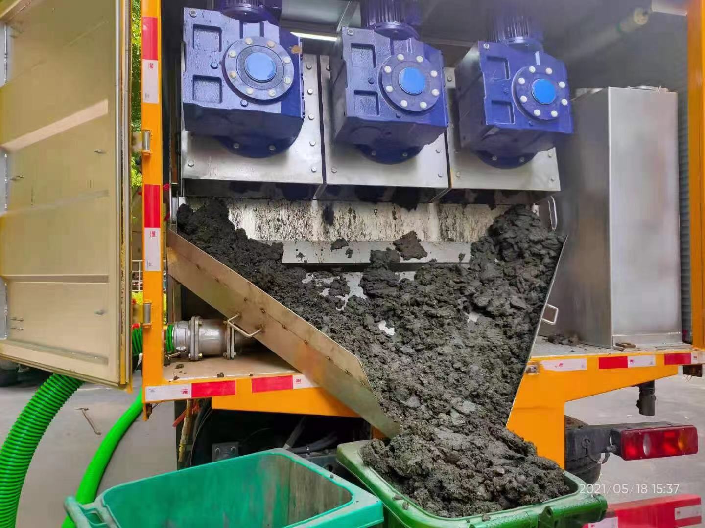 洱源化粪池清掏城市维护站-泥浆净化干湿分离处理